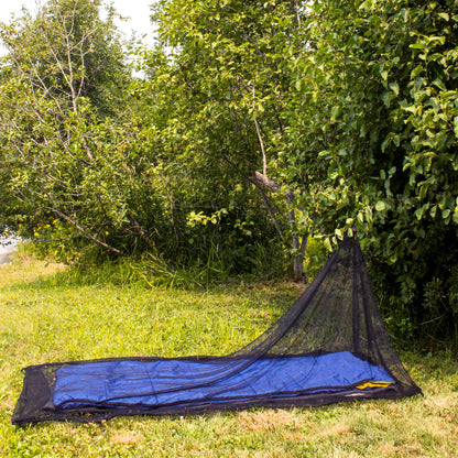 MEKKAPRO Mosquito Netting for Camping with Carry Bag, Mosquito Net Tent, Compact and Lightweight Bug Net for Camping, Mosquito Netting for Bed, Fits Sleeping Bags, Tent, Bed (Single)