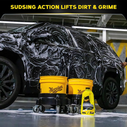 Meguiar's Ultimate Car Wash & Wax 1.4L, Shampoo that Leaves a Deep, Glossy, Just-Waxed Shine - G17748EU