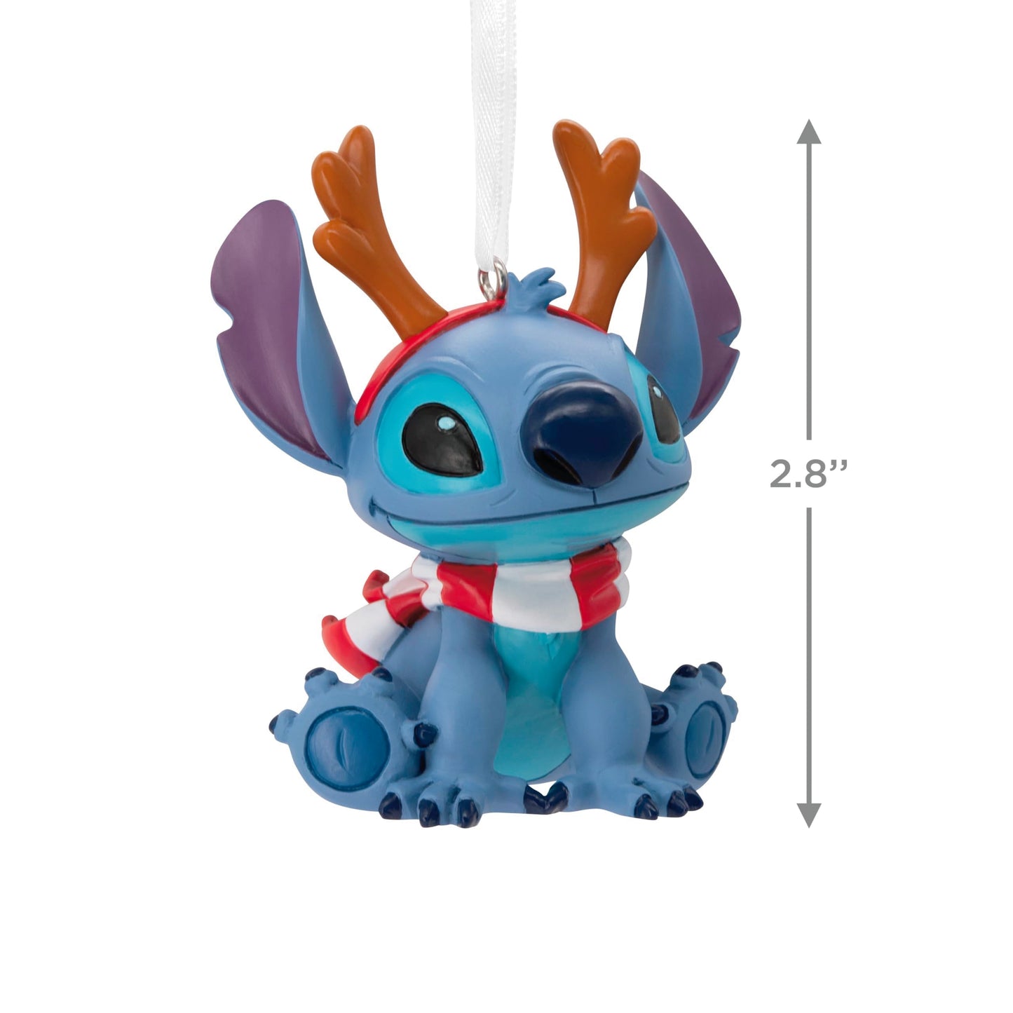 Hallmark Disney Lilo & Stitch Reindeer Stitch Christmas Ornament