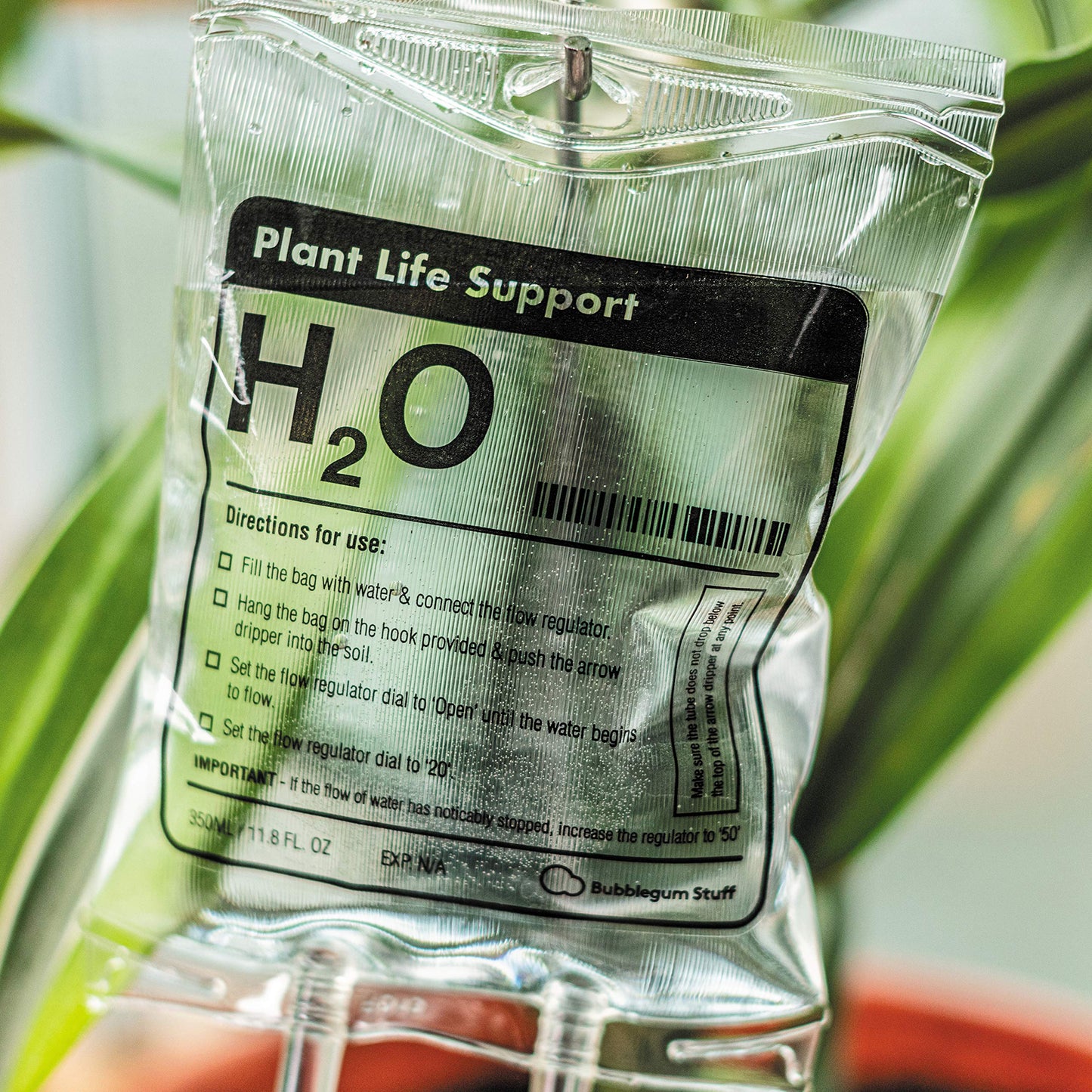 Plant Life Support - Automatic Watering System for Houseplants - Fun Garden Gifts - Home Accessories - Indoor Waterer
