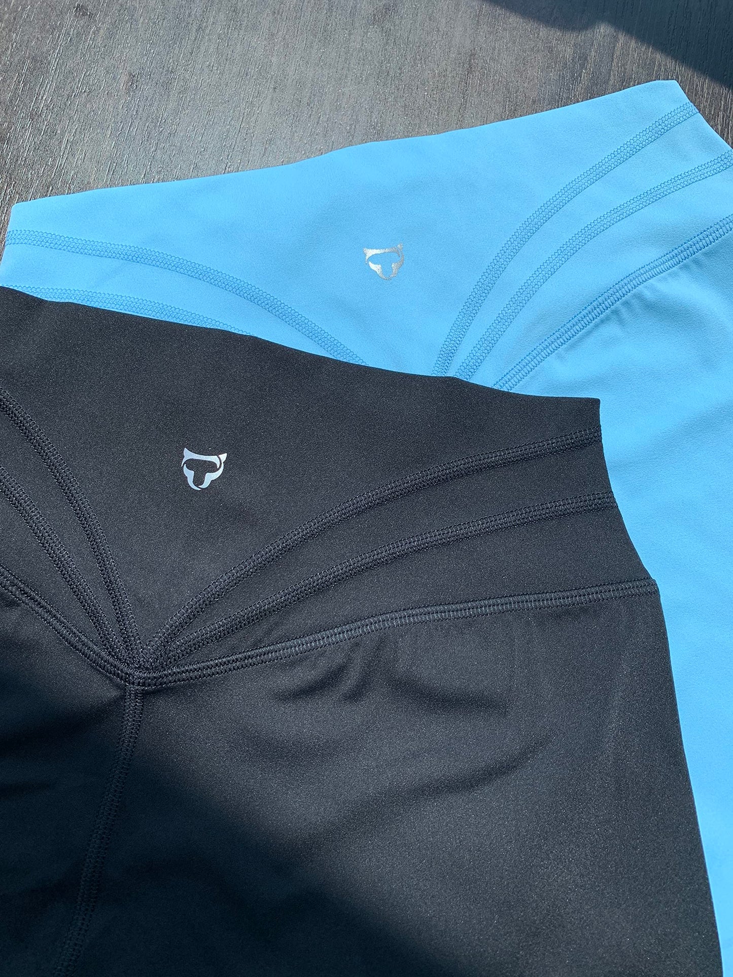 TomTiger Workout Shorts for Women High Waist Gym Fitness Running Yoga Bike Active Exercise Women's Short Tummy Control 5" (L, Black)