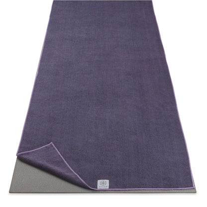 Gaiam Yoga Mat Towel Microfiber Mat-Sized Yoga Towel for Hot Yoga