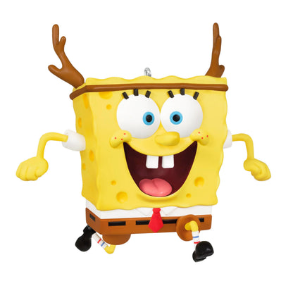 Hallmark Keepsake Christmas Ornament 2024, Nickelodeon SpongeBob SquarePants SpongeBob's Holiday Rush, Cartoon Gifts