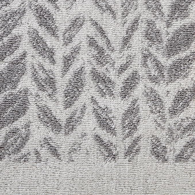 SKL Home Distressed Leaves 100% Turkish Cotton Premium 2-Piece Hand Towel Set