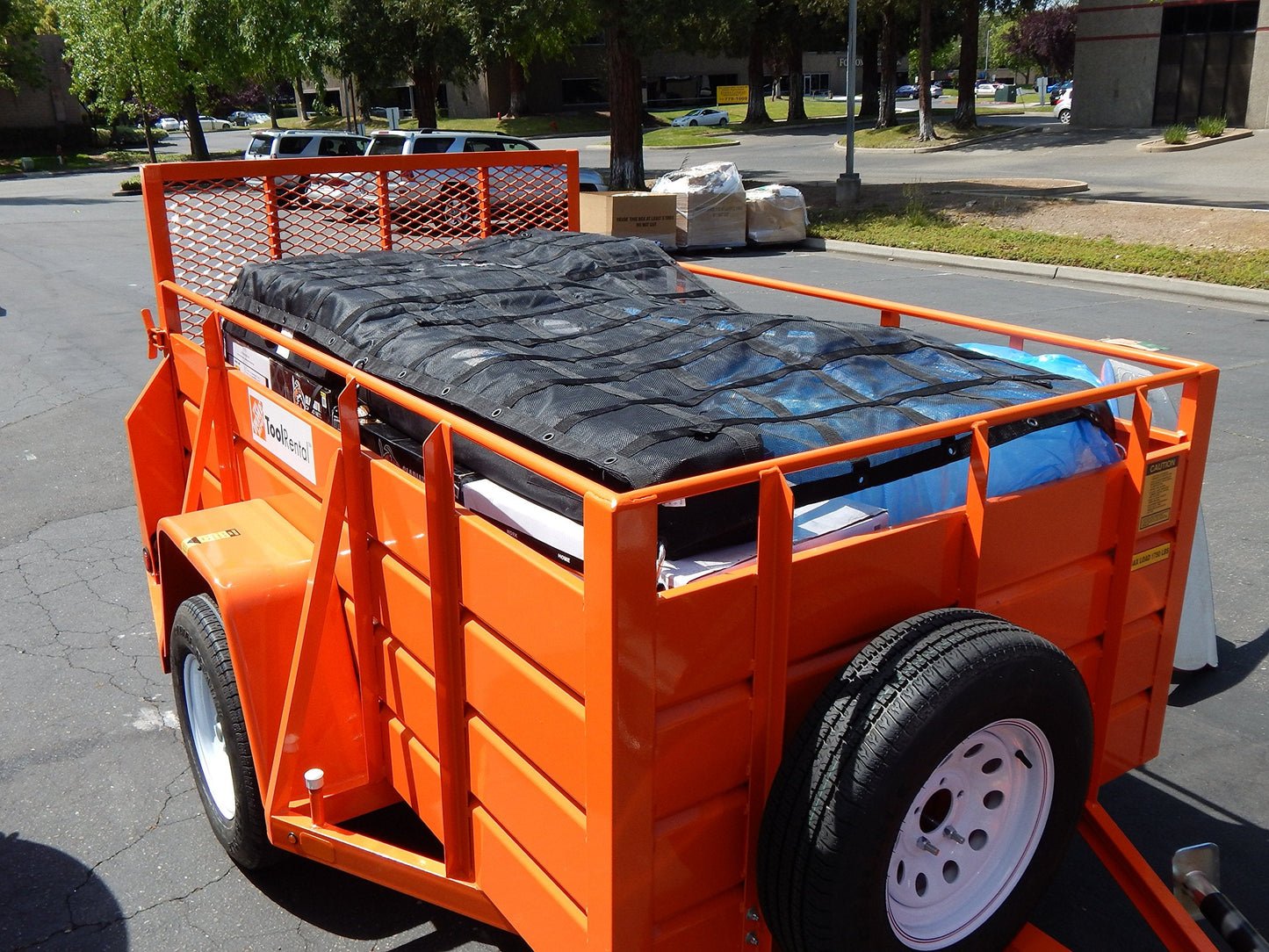 Gladiator Cargo Net - RipProof Mesh Cargo Tarp - Small - 4.75' x 6' (SMT-100)