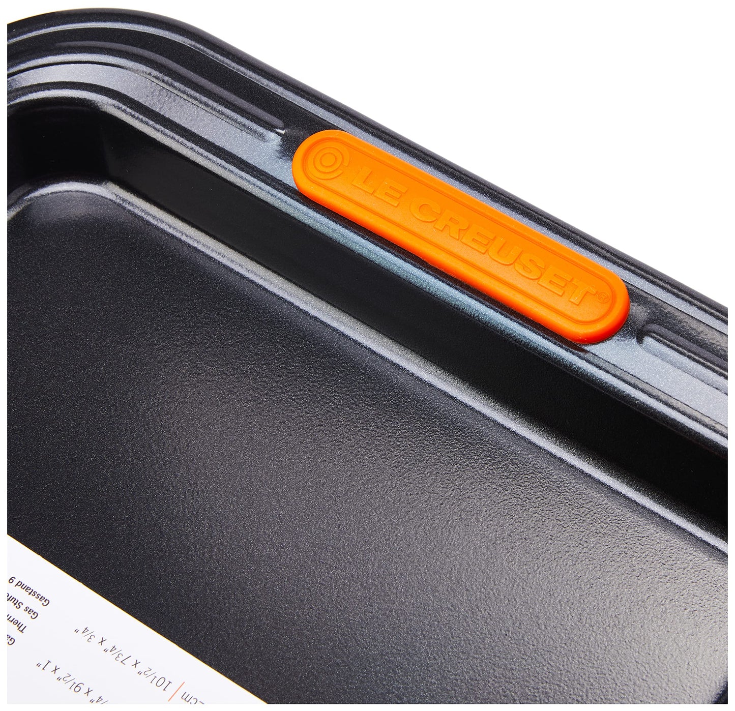 LE CREUSET 941034330 Baking Sheet, Non-Stick Coated Carbon Steel, Black