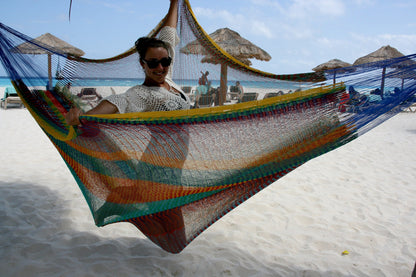 HAMMOCKS RADA TM - Jumbo Size Multicolor - Largest Hammock by UPS in 2 Days at Door