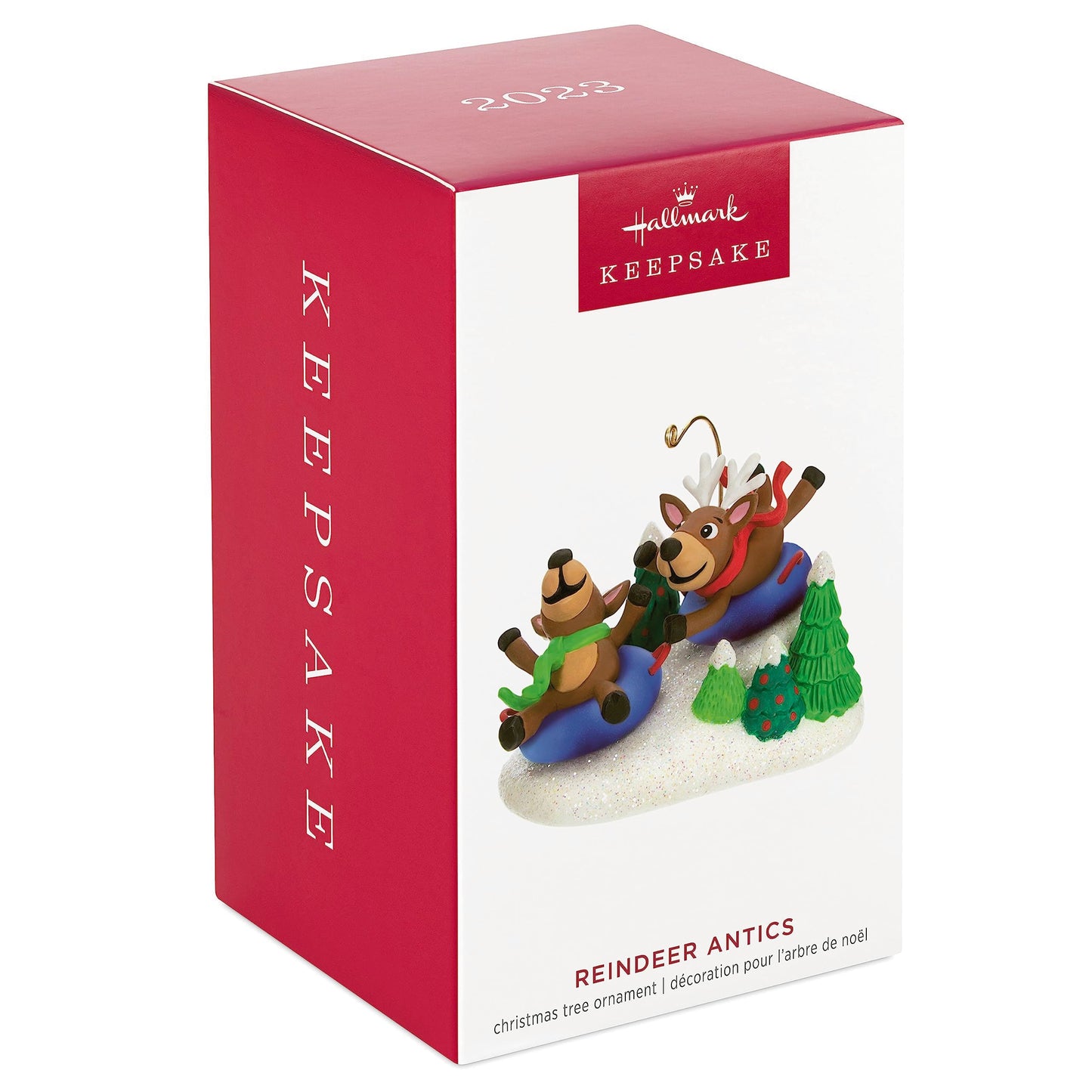 Hallmark Keepsake Christmas Ornament 2023, Reindeer Antics, Gifts for Kids