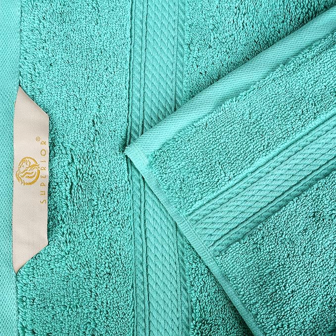 Superior Egyptian Cotton Pile Bath Towel Set of 4, Ultra Soft Luxury Towels