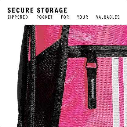 adidas Alliance Sackpack – Drawstring Backpack for Sports, Small Gym Bag