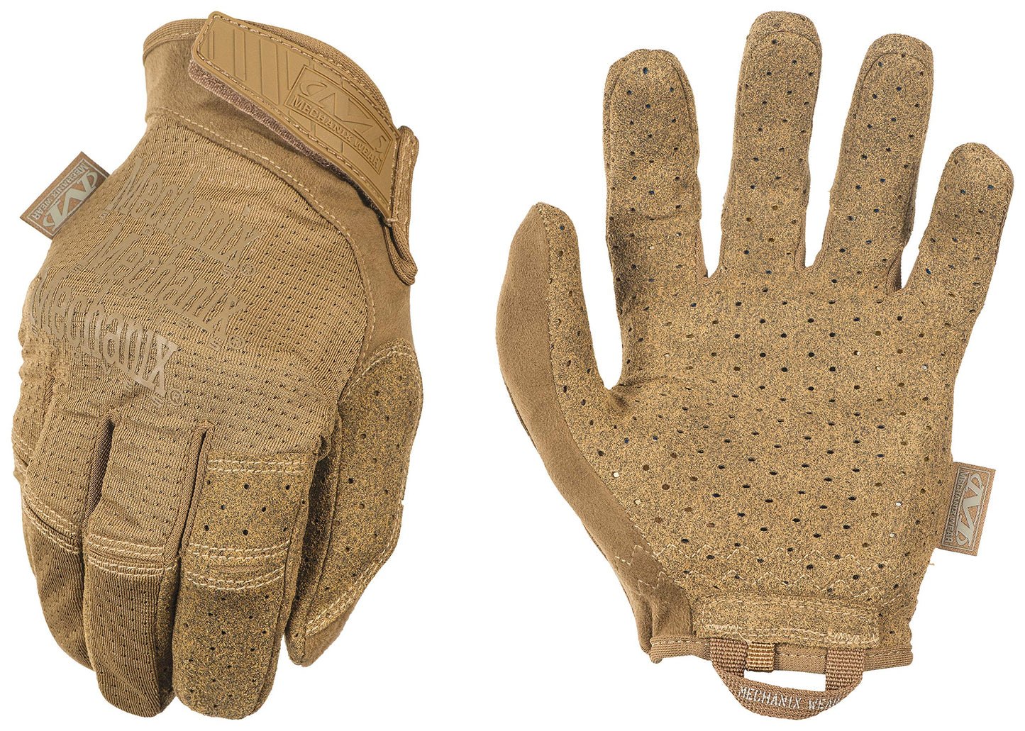 Mechanix Wear - Specialty Vent Coyote Gloves (Small, Brown) MSV-72-008