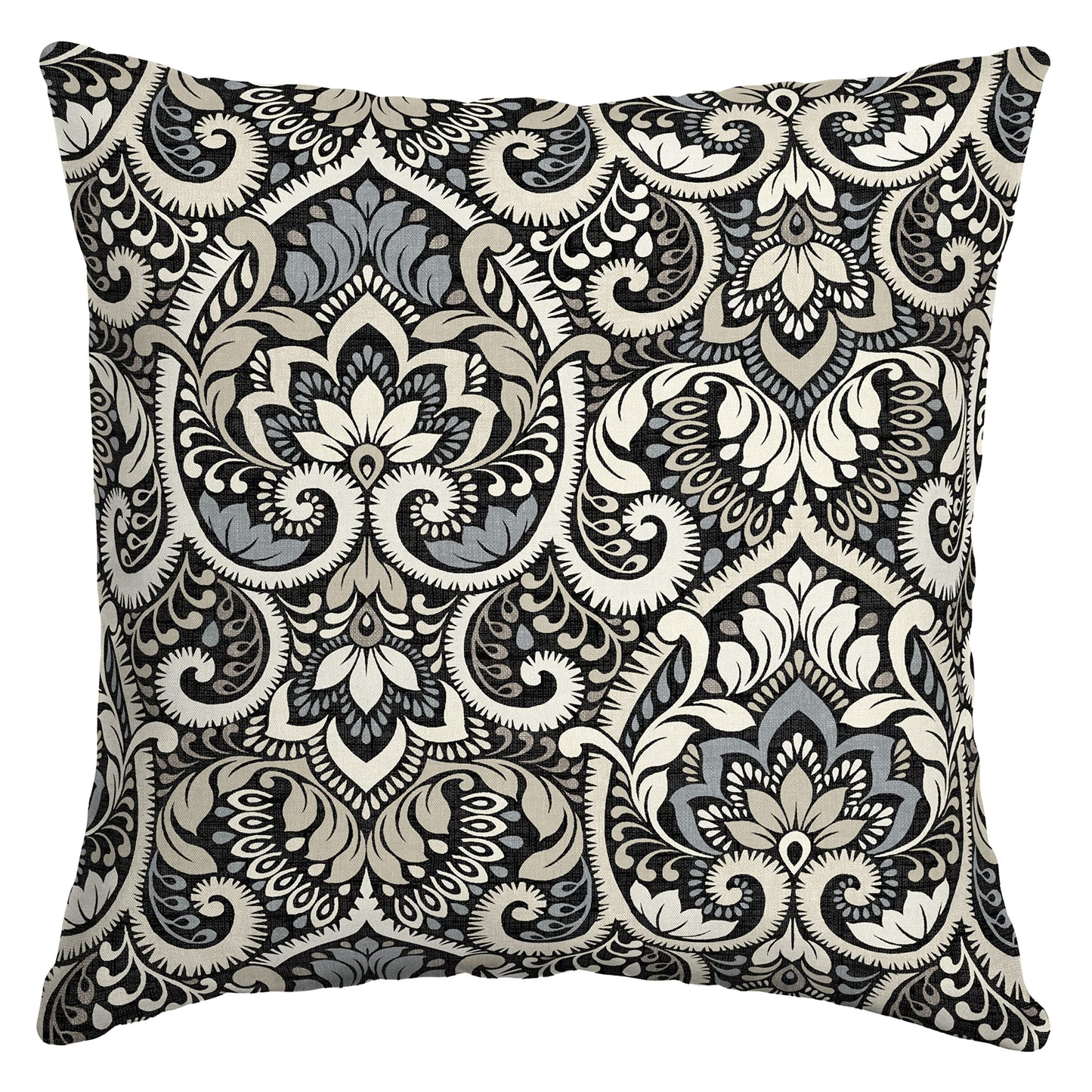 Arden Outdoor Toss Pillow, 2 Pack, 16 x 16, Rain-Proof, Fade Resistant Pistachio Botanical