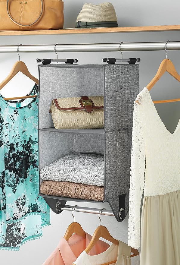 Whitmor 2-Section Closet Organizer
