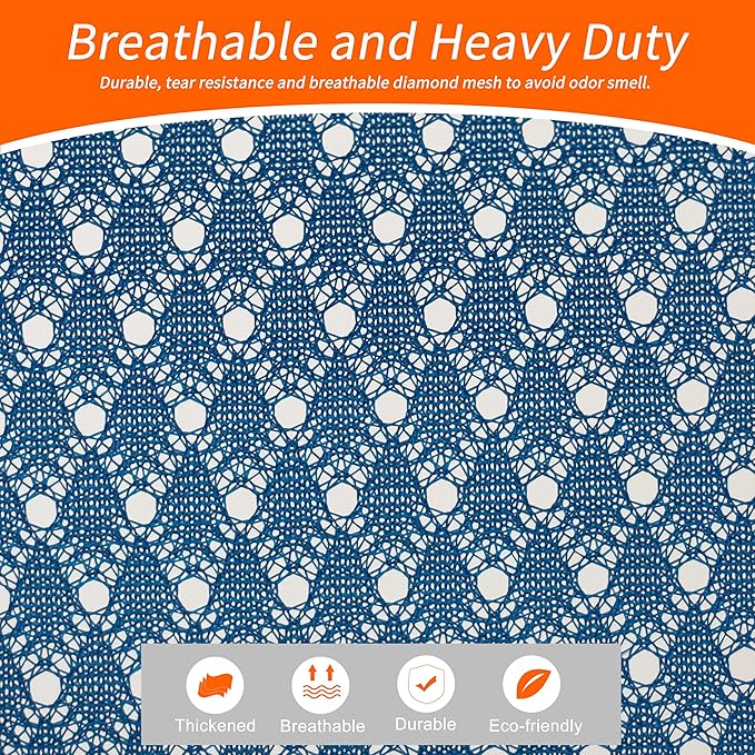 Polecasa Extra Heavy Duty Large Diamond Mesh Laundry Bags