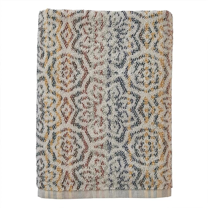 SKL Home Rhapsody 100% Cotton Premium Bath Towel, 550 GSM, Reversible, Soft &