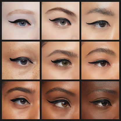 Inglot AMC Eyeliner Gel | Black Matte with High Intensity Pigments | Long-lasting | Waterproof | Smudge-proof | Vegan | Cruelty-free | Hypoallergenic | 5,5 g : 77