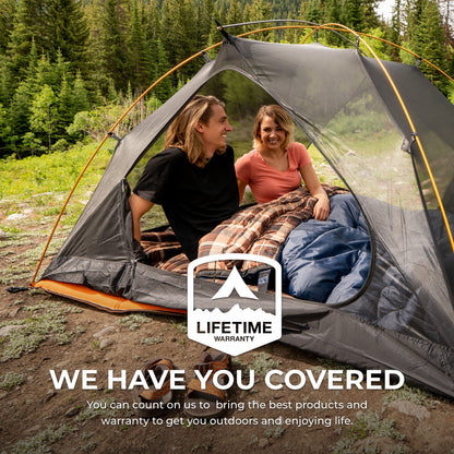 Teton Mammoth, 20 Degree Double Sleeping Bag, A Warm Bag The Whole Family can Enjoy. Great for Camping, Hunting and Base Camp. Compression Sack Included