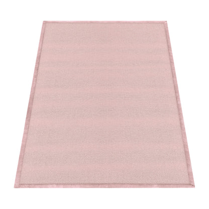 Paco Home Nursery Area Rug Kids Rug For Bedroom Girls Boys Soft Non-slip Modern, Size:200x280 cm, Colour:Pink-Rose