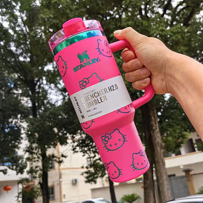 Peony powder Stanley Quencher H2.0 Tumbler – 40 oz Travel Cup