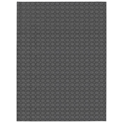 Garland Rug Garden Trellis 9 ft. x 12 ft. Indoor/Outdoor Area Rug Outdoor Waterproof Rug for Patio, Camping Rugs, RV, Porch, Deck, Camper, Balcony, Backyard for High-Traffic Areas, Heather Gray