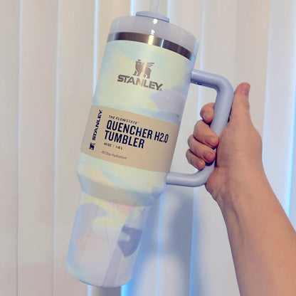 Stanley Quencher Tumbler Blue Cool Brushstrokes – Limited Edition Hydration