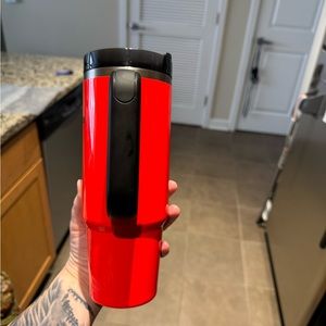 Neon Orange Stanley Quencher H2.0 Tumbler 40oz