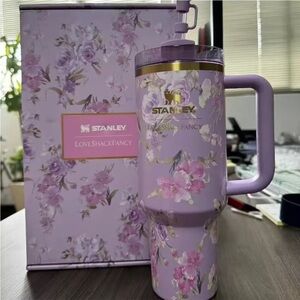 Stanley × Love Shack Purple Tumbler – 40 oz Quencher